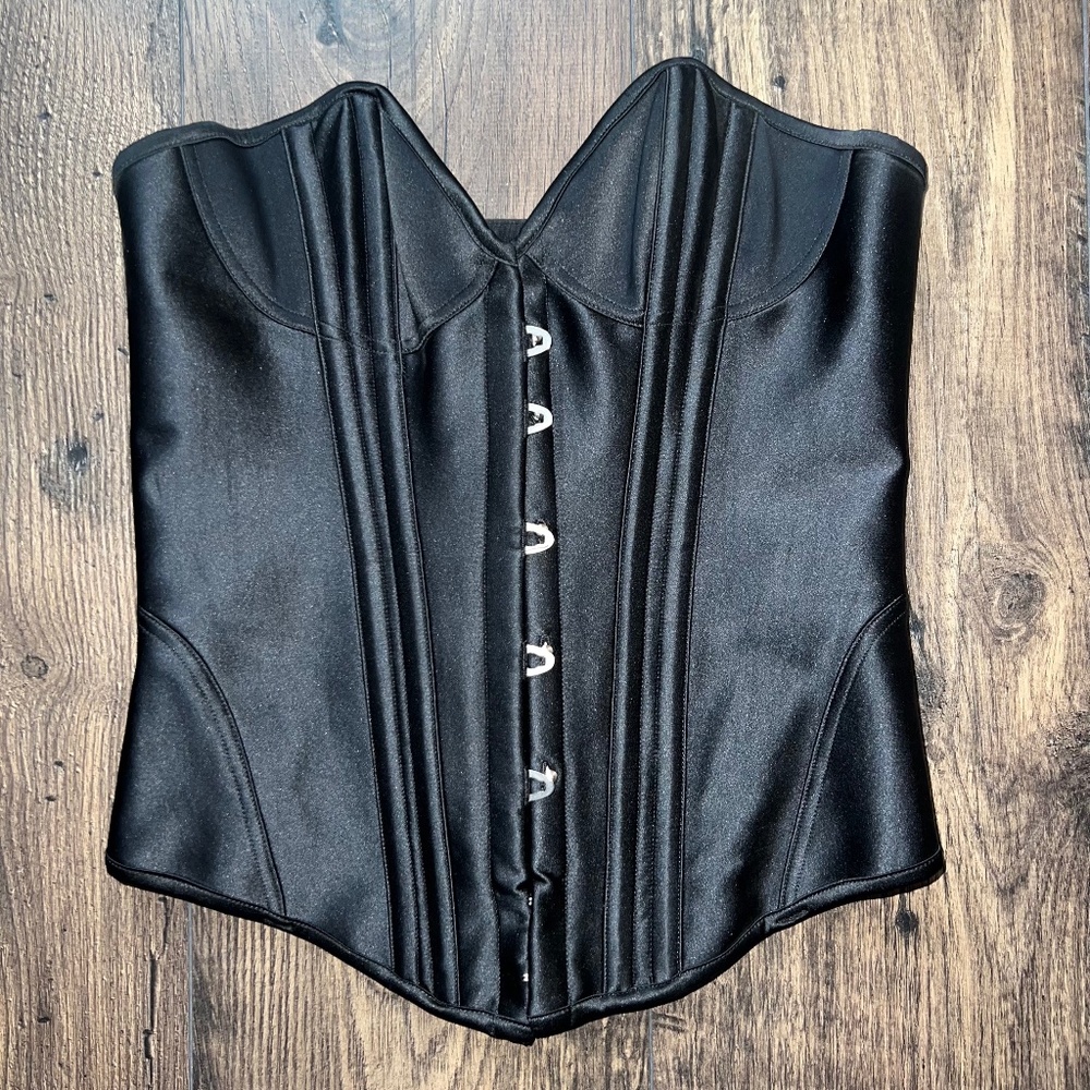 Agent Provocateur Damson Satin Corset